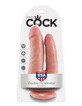 KING COCK - DOUBLE PENETRATOR FLEISCH – Erotik-Zubehör Bild 1