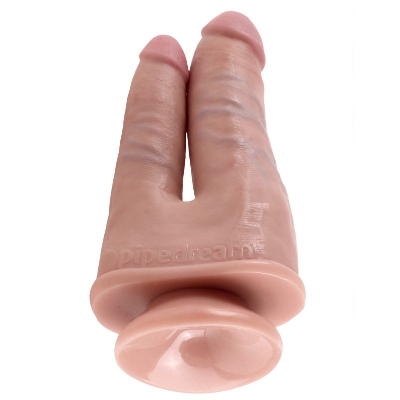 KING COCK - DOUBLE PENETRATOR FLEISCH – Erotik-Zubehör Bild 3