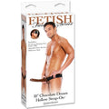 Fetish Fantasy Series – Chocolate Dream Hohl Strap-On Strap-On Dildo diskret online kaufen