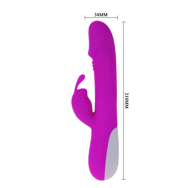 PRETTY LOVE - FLIRTATION ROBERT VIBRATOR MIT KLITORIS-STIMULATOR hochwertiges Sextoy bei Secret Pulse