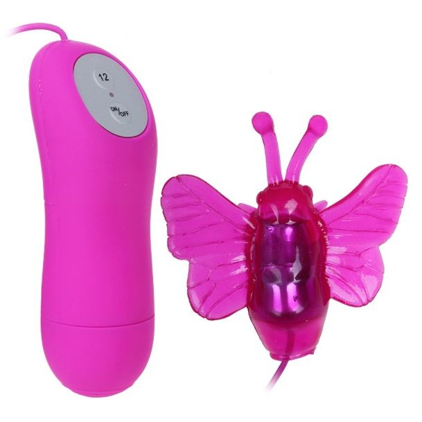 BAILE - CUTE SECRET BUTTERFLY STIMULATOR VIBRATOR 12V Produktansicht und Details