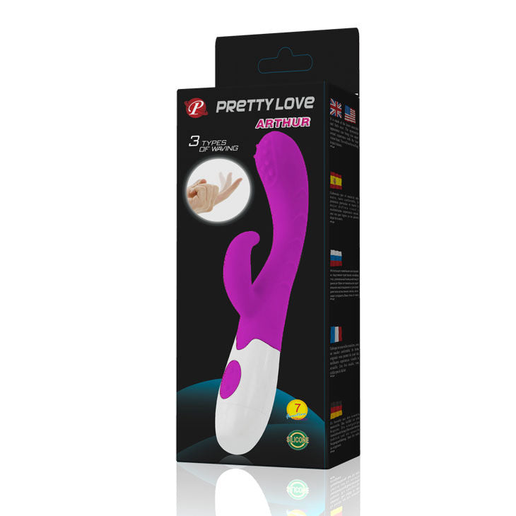 Pretty Love Flirtation Arthur – G-Punkt- und Klitoris-Vibrator mit 7 Geschwindigkeiten – Klitorisstimulator Bild 12