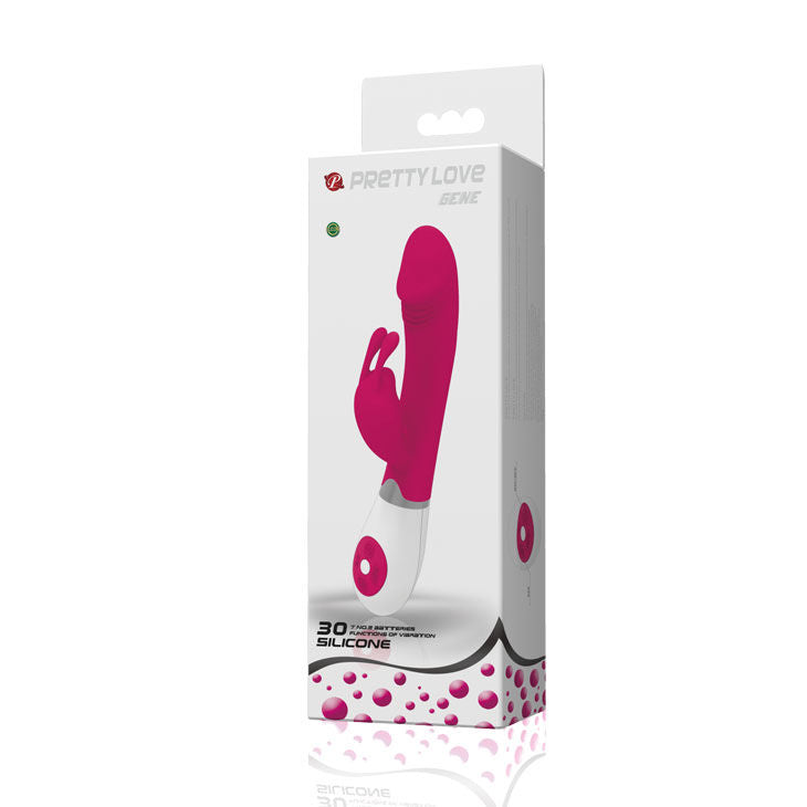 PRETTY LOVE - ATION VIBRATOR MIT KANINCHEN-GEN hochwertiges Sextoy bei Secret Pulse