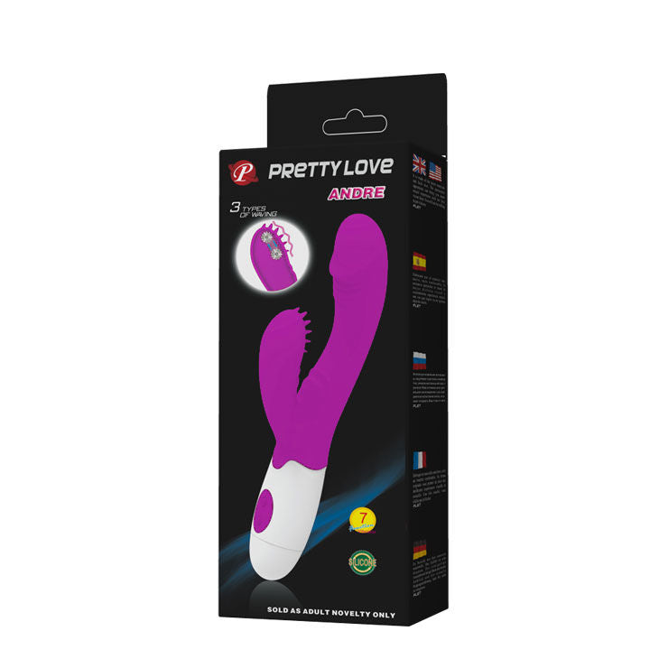 PRETTY LOVE - VIBRATOR STIMULATOR ANDRE hochwertiges Sextoy bei Secret Pulse