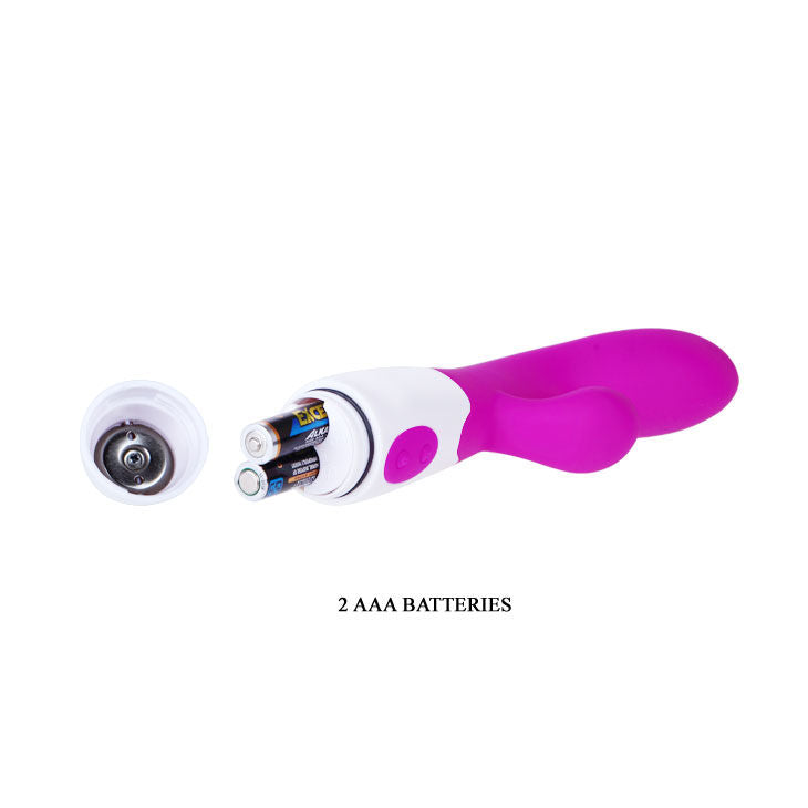 PRETTY LOVE - FLIRTATION ALVIS VIBRATOR MIT KLITORIS-STIMULATOR Produktansicht und Details