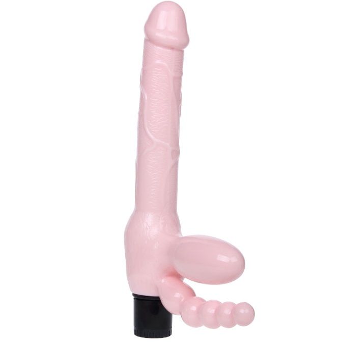 BAILE - SEILLOSER TPR-GURT MIT VIBRATION UND ANALSTIMULATION 25.4 CM bei Secret Pulse im Erotikshop