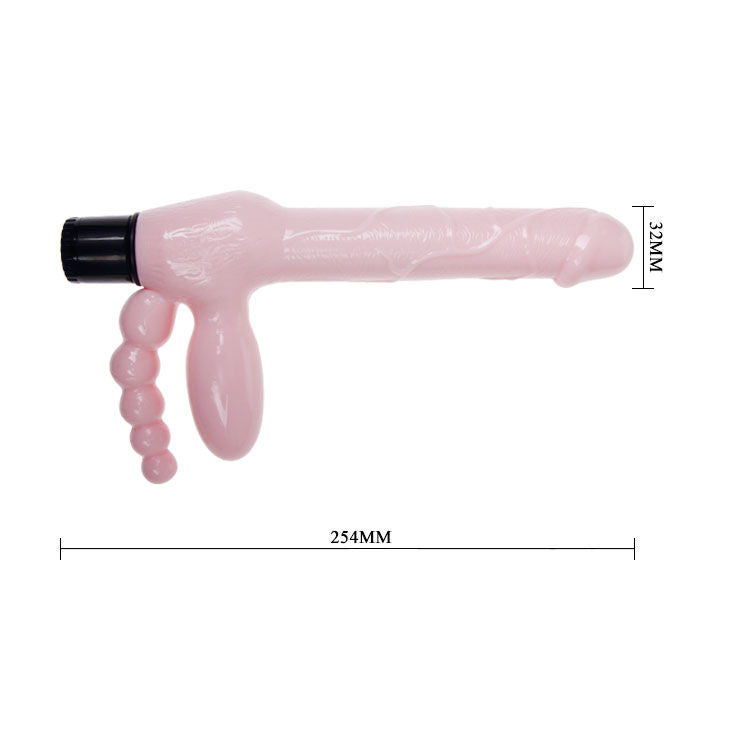 BAILE - SEILLOSER TPR-GURT MIT VIBRATION UND ANALSTIMULATION 25.4 CM Anal-Toy diskret online kaufen