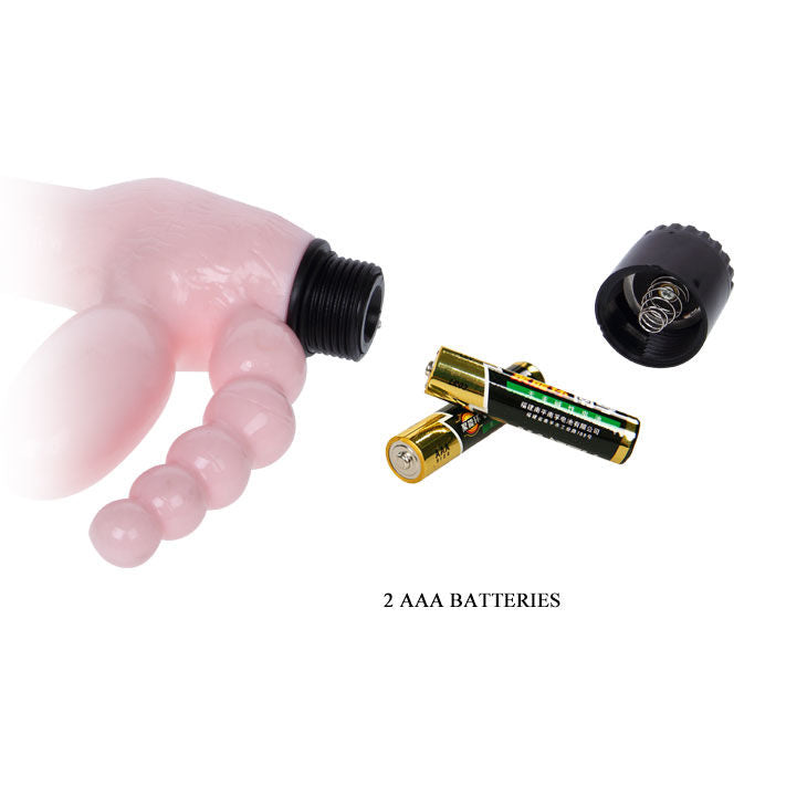 BAILE - SEILLOSER TPR-GURT MIT VIBRATION UND ANALSTIMULATION 25.4 CM bei Secret Pulse im Erotikshop