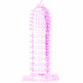 BAILE - PENISHÜLLE MIT REIZPUNKTEN ROSA 14 CM – Penishülle Bild 1