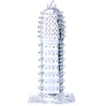 BAILE - PENISHÜLLE MIT TRANSPARENTEN REIZPUNKTEN 14 CM – Penishülle Bild 1