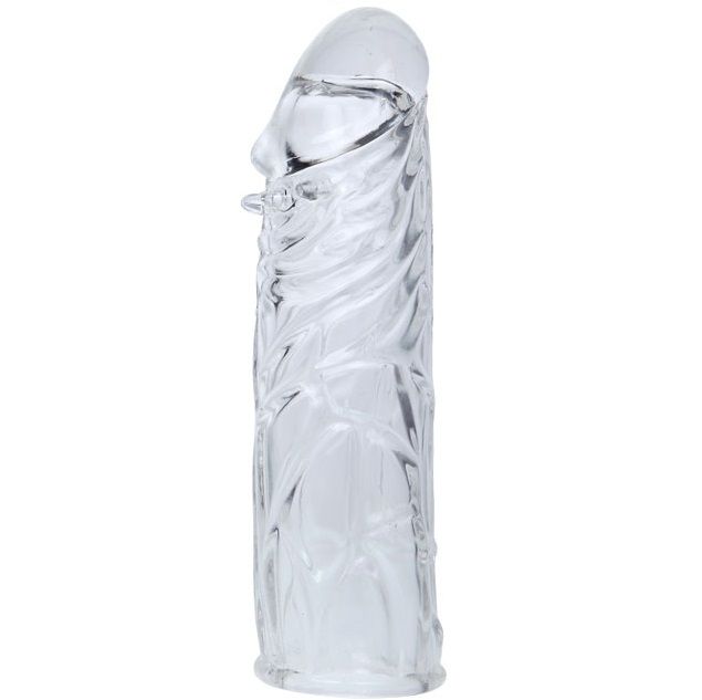 BAILE - TRANSPARENTE SILIKONPENISHÜLLE 13 CM – Penishülle Bild 2