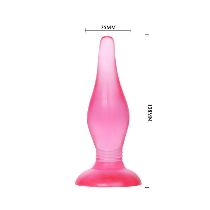 BAILE - LILA SOFT TOUCH ANALSPLUG 14.2 CM bei Secret Pulse im Erotikshop