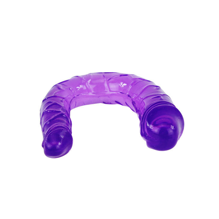 BAILE - DOPPELDILDO IN FLIEDER FLEXIBLER GELEE bei Secret Pulse im Erotikshop