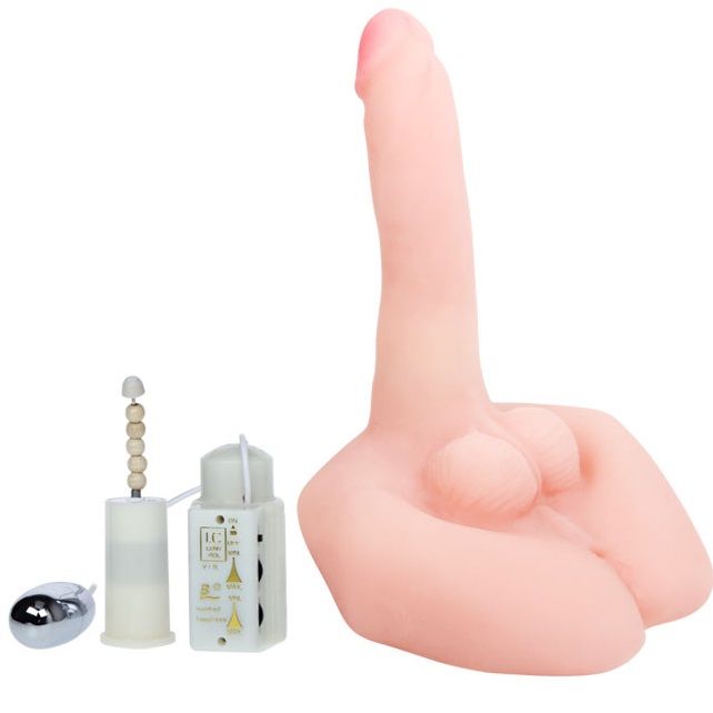 BAILE - MR GROSSER REALISTISCHER PENIS UND ANUSMASTURBATOR Produktansicht und Details