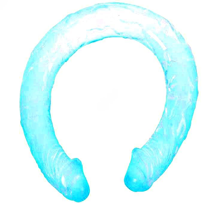 BAILE - DOPPELDONG BLAU 44.5 CM – Erotik-Zubehör Bild 2