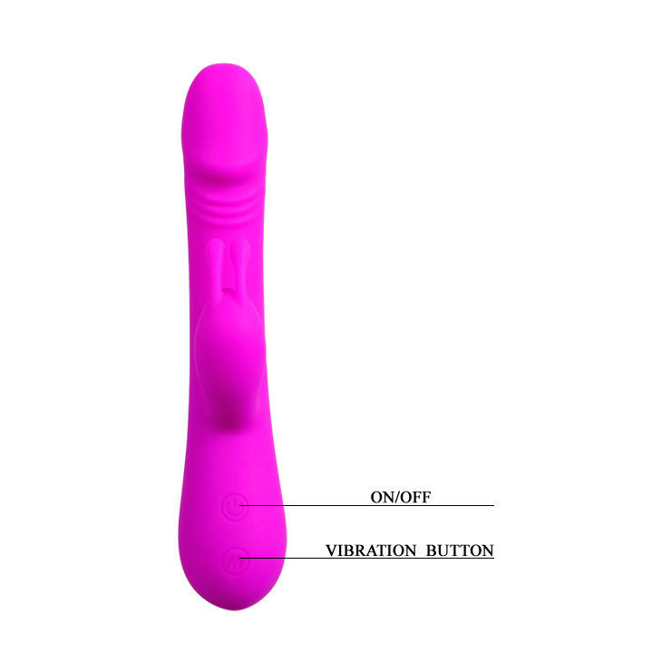 PRETTY LOVE - FLIRTATION VIBRATOR MIT KANINCHEN CLEMENT Vibrator diskret online kaufen
