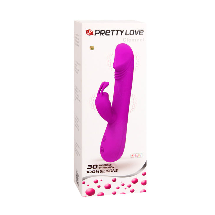 PRETTY LOVE - FLIRTATION VIBRATOR MIT KANINCHEN CLEMENT Produktansicht und Details