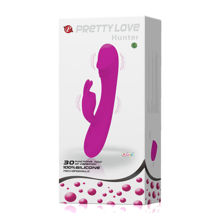 PRETTY LOVE - SMART VIBRATOR MIT KANINCHEN 30 HUNTER-MODI hochwertiges Sextoy bei Secret Pulse
