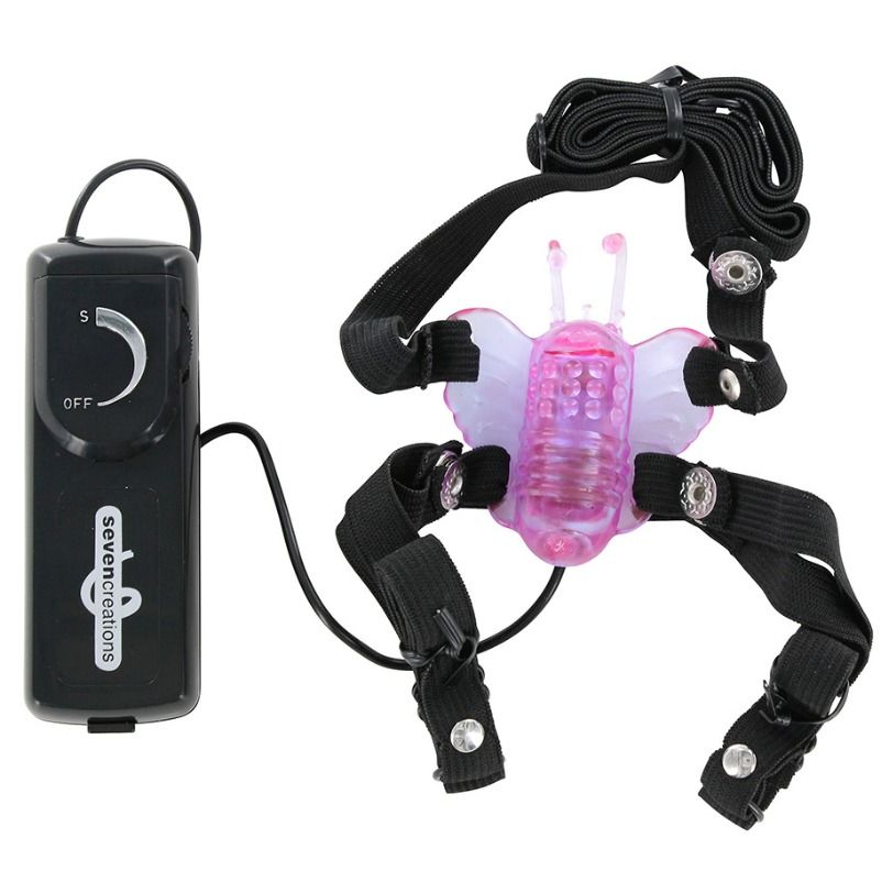 SEVEN CREATIONS - SCHMETTERLINGSSTIMULATOR MIT VIBRATION Vibrator diskret online kaufen