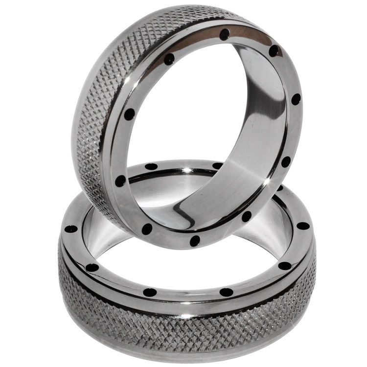METAL HARD - METALLRING FÜR PENIS UND HODEN 55MM – Penisring Bild 2