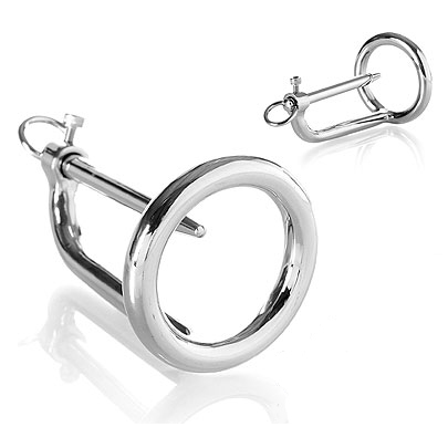 METAL HARD - VERSCHRAUBUNGSRING AUS MIT STECKER – Erotik-Zubehör Bild 2