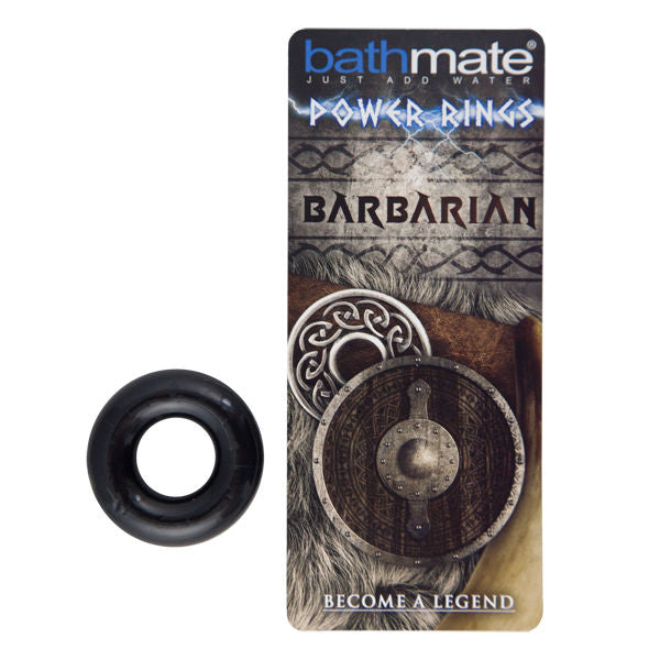 BATHMATE - BARBARIAN SCHWARZER PENISRING Produktansicht und Details