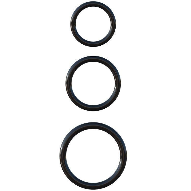 FANTASY C-RINGZ - SILIKON 3 RING STAMINA SET Detailansicht bei Secret Pulse