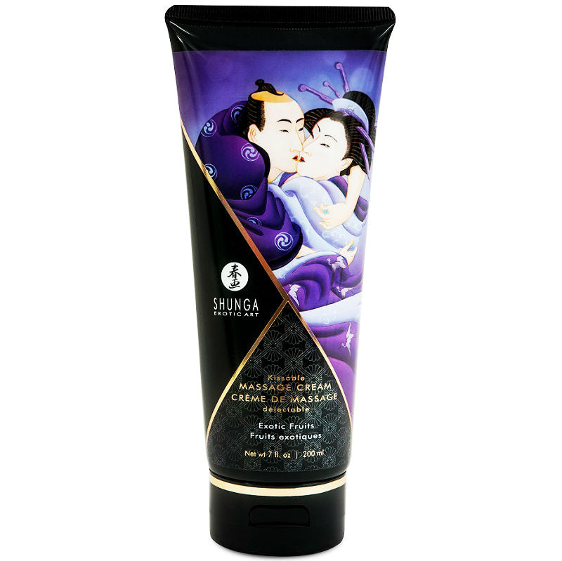 SHUNGA - MASSAGECREME MIT EXOTISCHEN FRÜCHTEN 200 ML – Intimkosmetik von SHUNGA