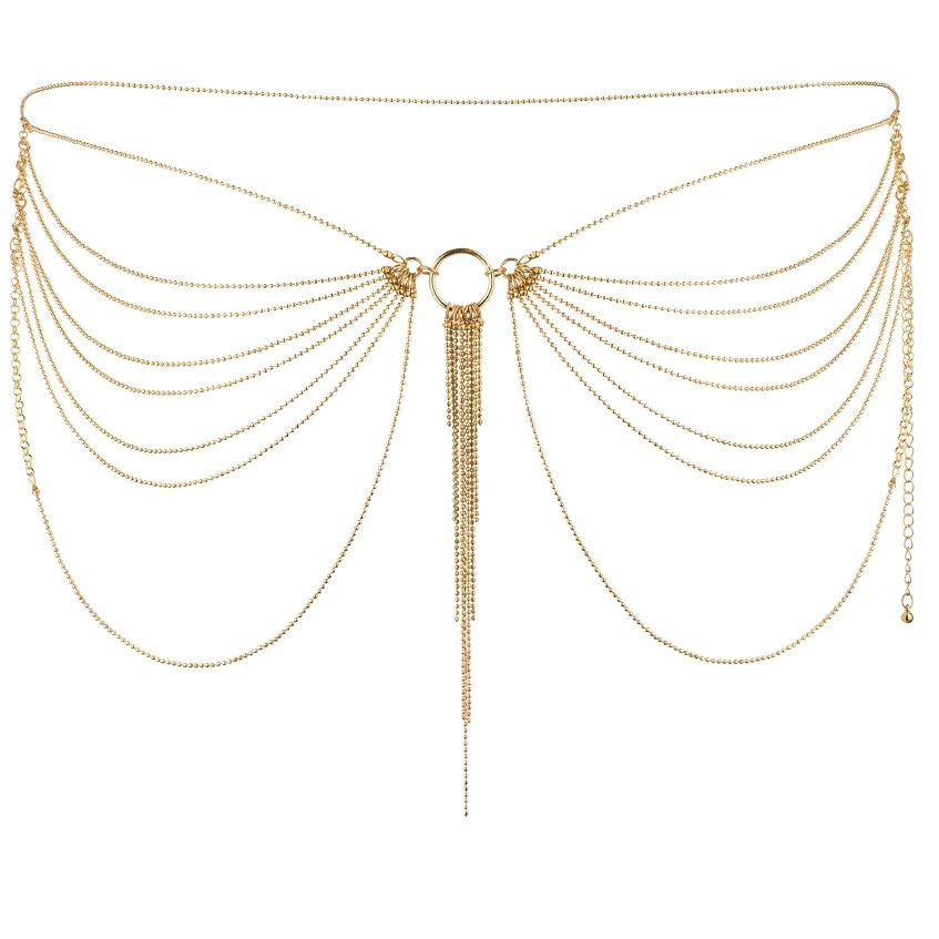 BIJOUX - MAGNIFIQUE METALLKETTE SCHMUCKSTÜCK FÜR GOLDENE TAILLE – Erotik-Schmuck Bild 2