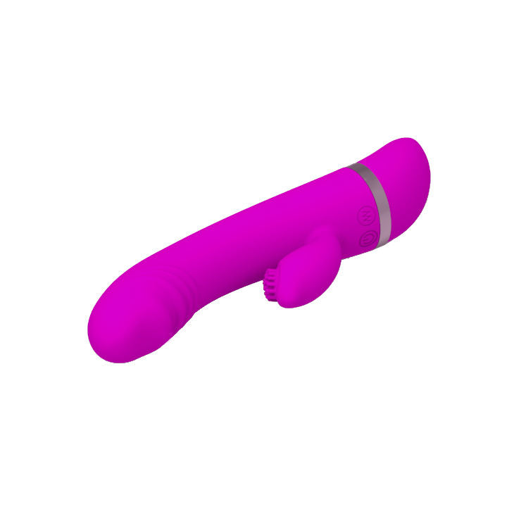 PRETTY LOVE - FLIRTATION VIBRATOR MIT KANINCHEN DAVID hochwertiges Sextoy bei Secret Pulse