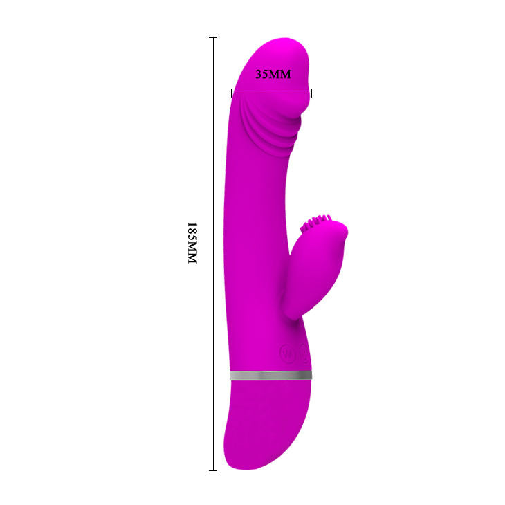 PRETTY LOVE - FLIRTATION VIBRATOR MIT KANINCHEN DAVID für sinnliche Momente allein oder zu zweit