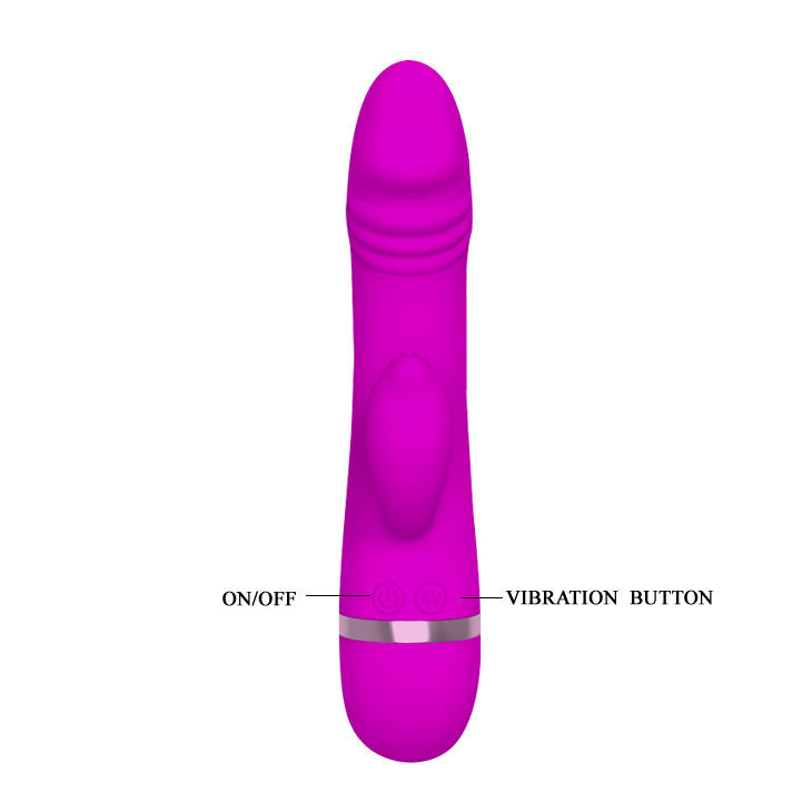 PRETTY LOVE - FLIRTATION VIBRATOR MIT KANINCHEN DAVID Vibrator diskret online kaufen