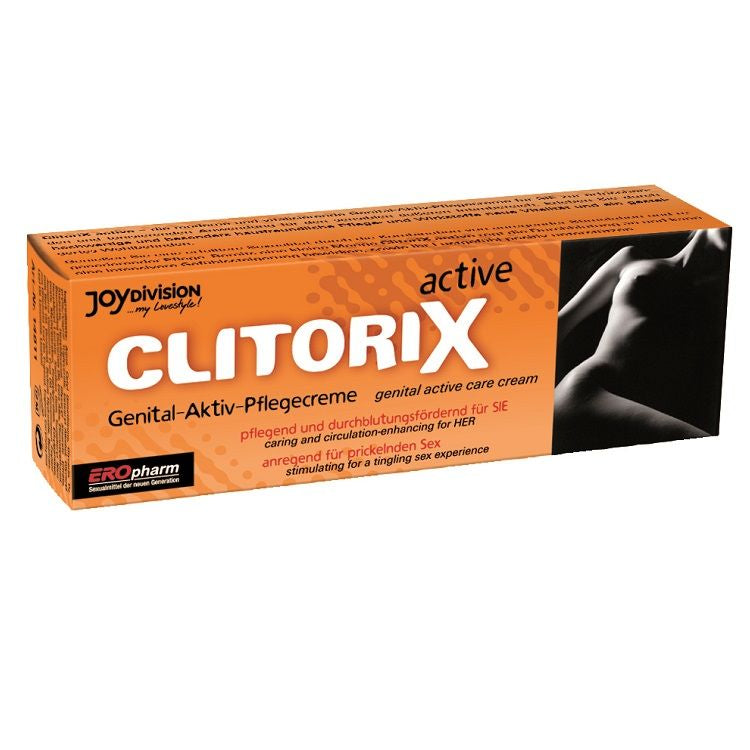 JOYDIVION Eropharm ClitoriX Aktiv 40 ml – Stimulierende Creme für Frauen für geschmeidige intime Momente