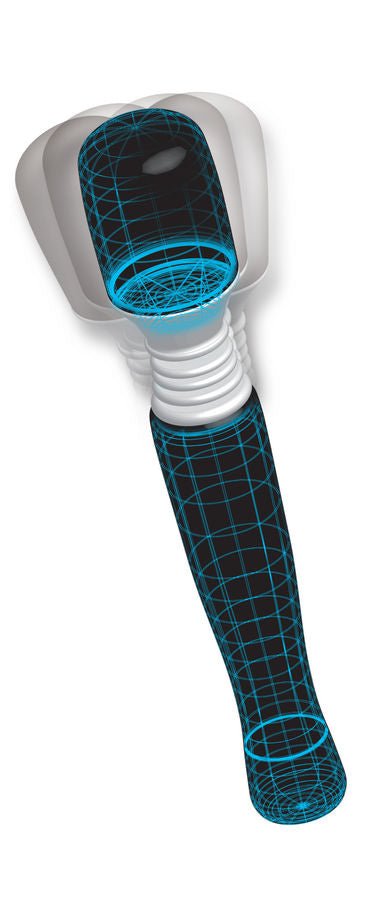 WANACHI - MINI SCHWARZES MASSAGER Massager Vibrator Produktansicht und Details