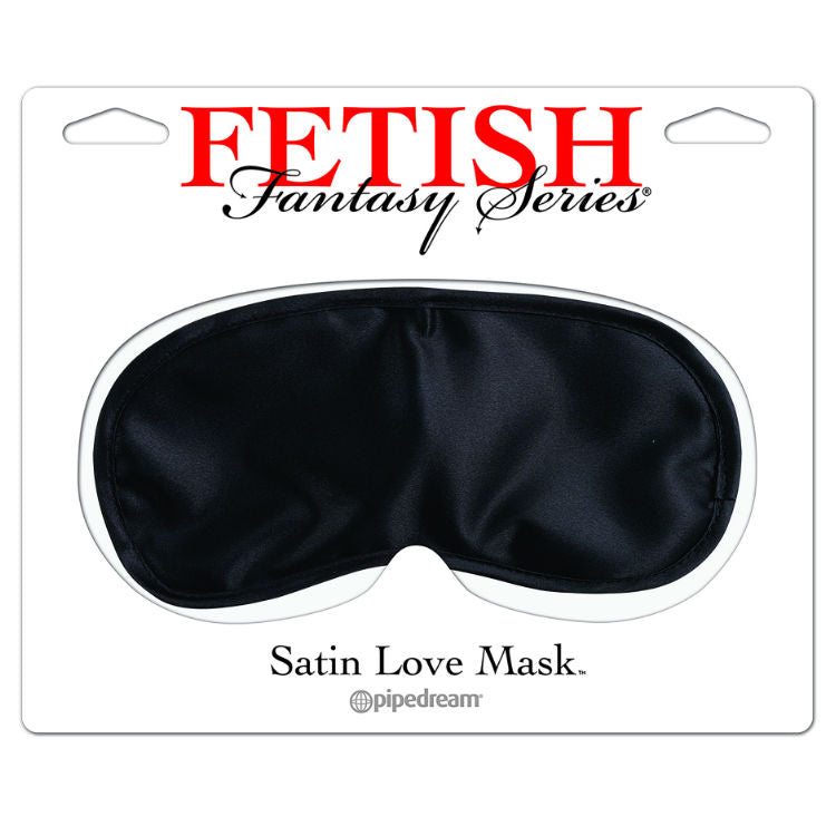 FETISH FANTASY SERIES - SATIN LOVE MASKE SCHWARZ BDSM-Zubehör diskret online kaufen