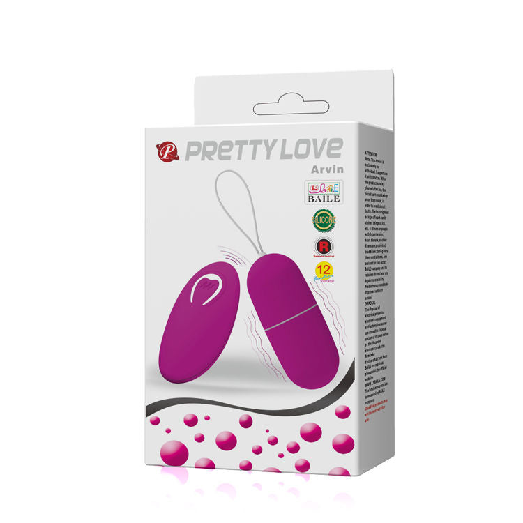 PRETTY LOVE - ARVIN VIBRIERENDES EI FERNBEDIENUNG 12V – Vibrator Bild 8