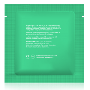 CONFORTEX - LUBRICANT SINGLE DOSE 6ML BOX / BAG 100 EINHEITEN für sinnliche Momente