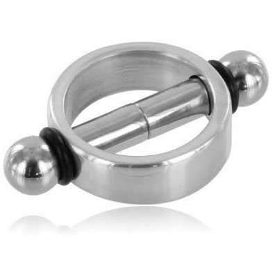 METAL HARD - MAGNETISCHE NIPPELSCHELLEN PAAR – Erotik-Zubehör Bild 2