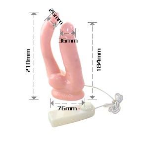 BAILE - REALISTISCHE PENIS-DOPPELPENETRATION – Erotik-Zubehör Bild 2