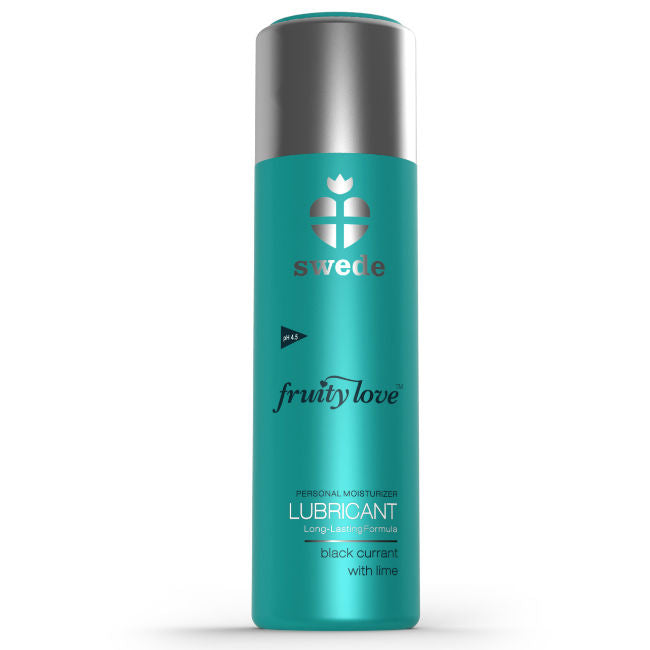 SWEDE - FRUITY LOVE SCHMIERMITTEL SCHWARZE JOHANNISBEERE LIMETTE 100 ML für geschmeidige intime Momente