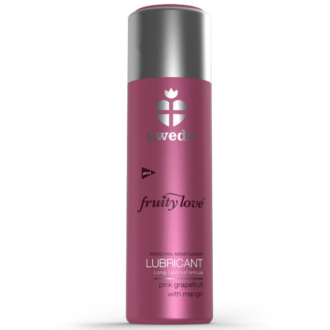 SWEDE - FRUITY LOVE SCHMIERMITTEL ROSA GRAPEFRUIT MIT MANGO 100 ML für geschmeidige intime Momente