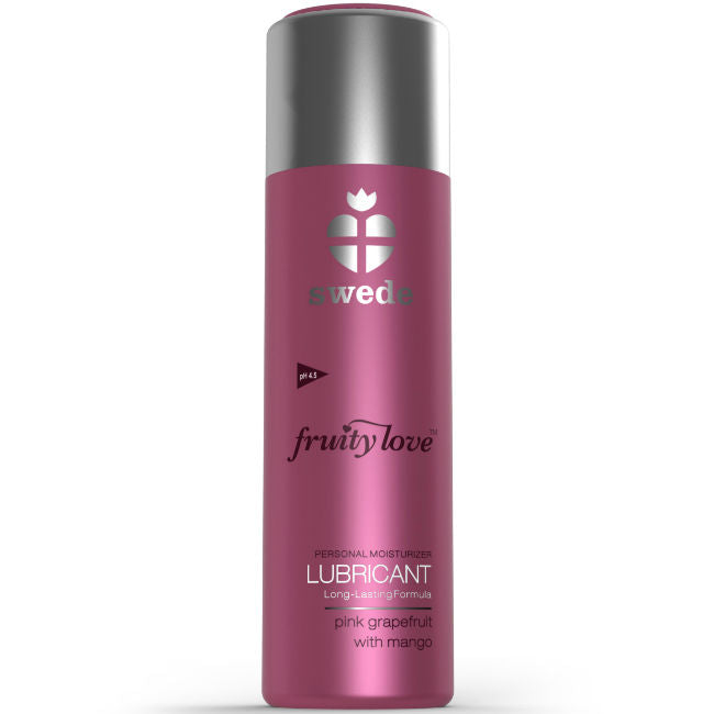 SWEDE - FRUITY LOVE SCHMIERMITTEL ROSA GRAPEFRUIT MIT MANGO 50 ML für geschmeidige intime Momente