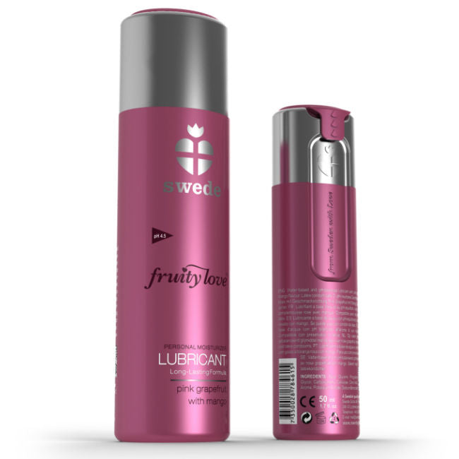 SWEDE - FRUITY LOVE SCHMIERMITTEL ROSA GRAPEFRUIT MIT MANGO 50 ML Gleitgel diskret online kaufen