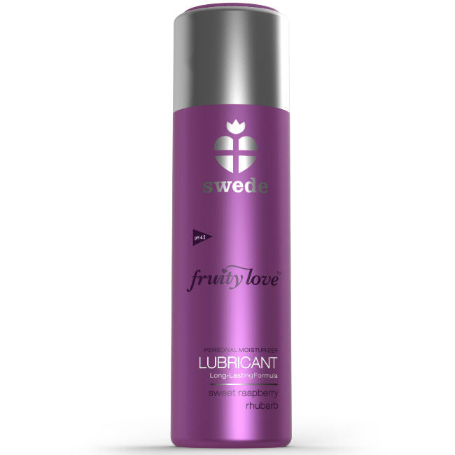 SWEDE - FRUITY LOVE SCHMIERMITTEL HIMBEER RHABARBER 50 ML für geschmeidige intime Momente