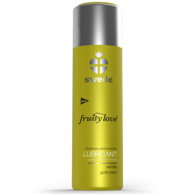 SWEDE - FRUITY LOVE SCHMIERMITTEL VANILLE GOLD BIRNE 50 ML für geschmeidige intime Momente