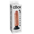 KING COCK - VIBRATORDILDO 15.24 CM NATÜRLICH Dildo diskret online kaufen