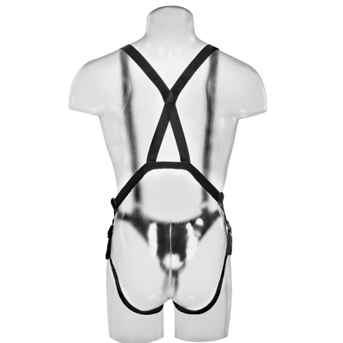 King Cock Hollow Strap-On 30,5 cm – verstellbares Harness, Phthalatfrei Strap-On Dildo diskret online kaufen