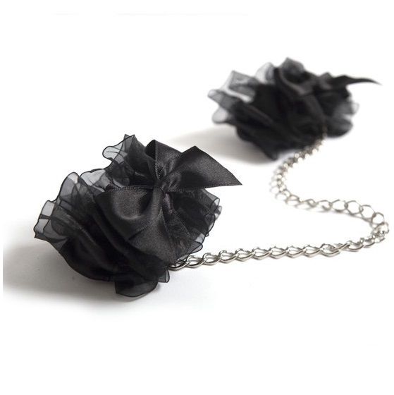 Bijoux Indiscrets Frou Frou – Organza-Handschellen & Satin-Bondage | Secet Pulse Produktansicht und Details