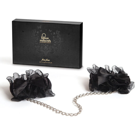 Bijoux Indiscrets Frou Frou – Organza-Handschellen & Satin-Bondage | Secet Pulse Bondage-Fessel diskret online kaufen