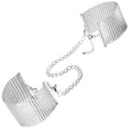 BIJOUX - DÉSIR MÉTALLIQUE SILBERMETALLISCHE HANDSCHELLEN Bondage-Fessel diskret online kaufen